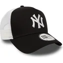 svart-clean-a-frame-2-truckerkeps-new-york-yankees-mlb-fran-new-era