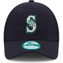 wyginieta-czapka-ciemnoniebieska-z-regulacja-9forty-the-league-seattle-mariners-mlb-new-era