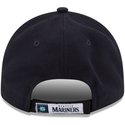 new-era-curved-brim-9forty-the-league-seattle-mariners-mlb-adjustable-cap-marineblau