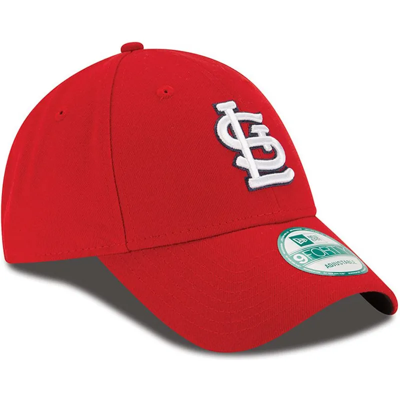 cappelli-curva-rosso-cinghia-regolabile-9forty-the-league-dei-st-louis-cardinals-mlb-di-new-era