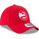 mutzen-gebogen-rot-verstellbares-band-9forty-the-league-der-atlanta-hawks-nba-von-new-era