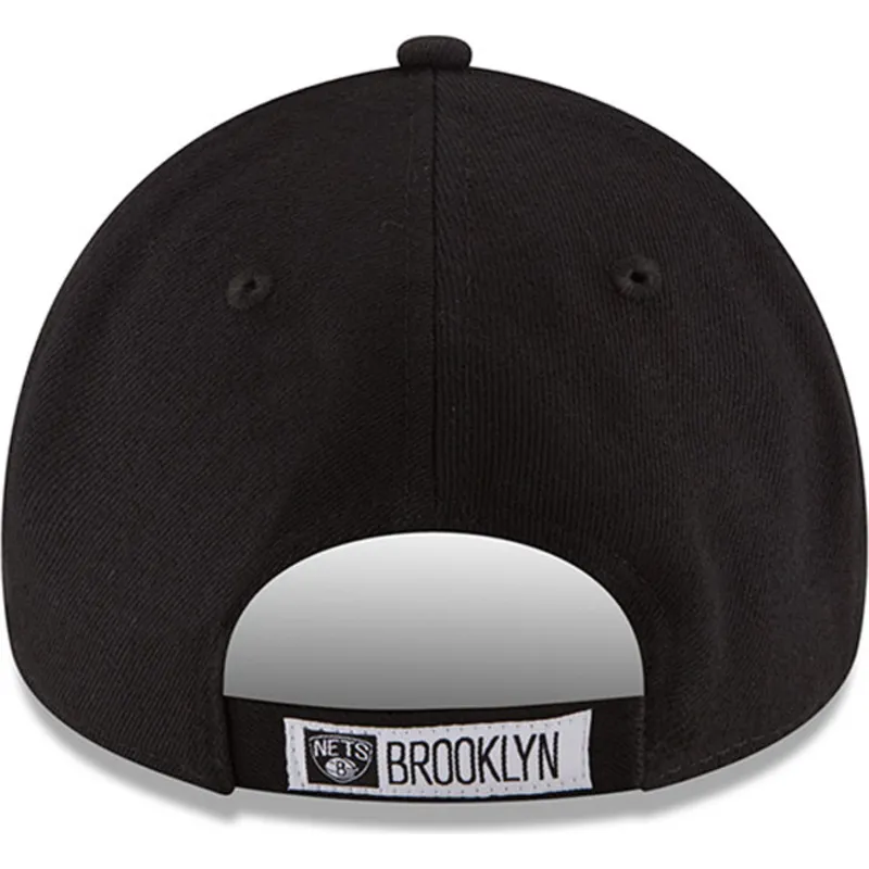 cappelli-curva-nero-cinghia-regolabile-9forty-the-league-dei-brooklyn-nets-nba-di-new-era