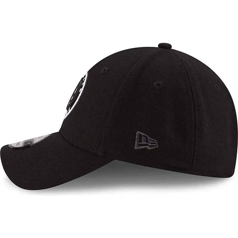cappelli-curva-nero-cinghia-regolabile-9forty-the-league-dei-brooklyn-nets-nba-di-new-era