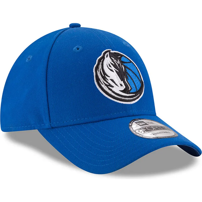 cappelli-curva-blu-cinghia-regolabile-9forty-the-league-dei-dallas-mavericks-nba-di-new-era