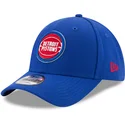 casquette-courbee-bleue-ajustable-9forty-the-league-detroit-pistons-nba-new-era