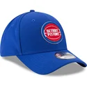 niebieska-zakrzywiona-regulowana-czapka-9forty-the-league-detroit-pistons-nba-od-new-era