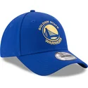 cappellino-curvo-blu-regolabile-9forty-the-league-dei-golden-state-warriors-nba-di-new-era