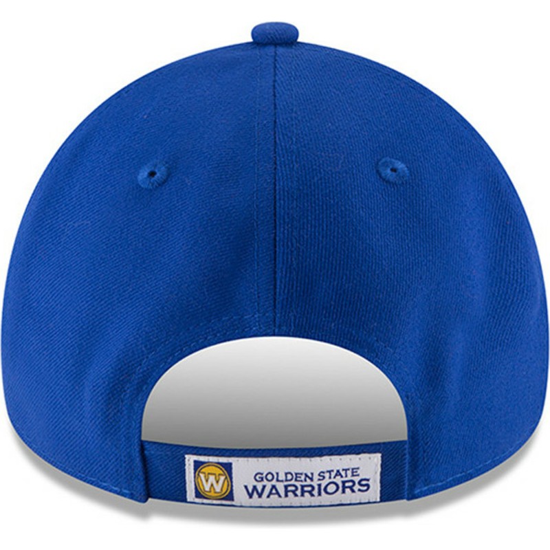 new-era-curved-brim-9forty-the-league-golden-state-warriors-nba-adjustable-cap-blau
