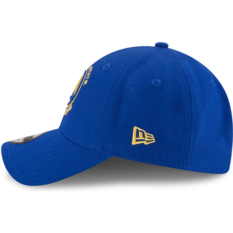 cappellino-curvo-blu-regolabile-9forty-the-league-di-golden-state-warriors-nba-di-new-era