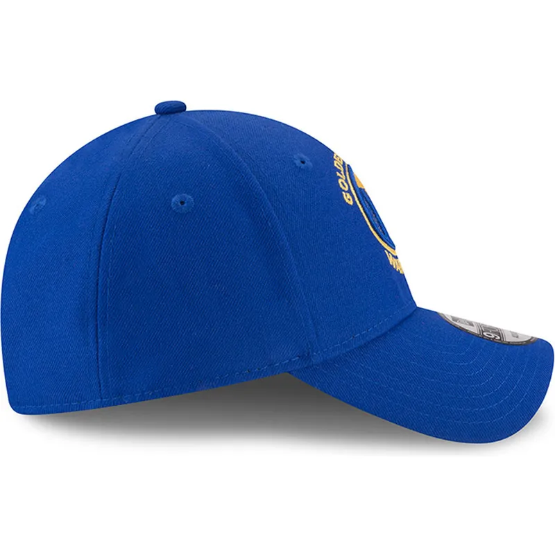 cappellino-curvo-blu-regolabile-9forty-the-league-di-golden-state-warriors-nba-di-new-era