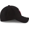 sort-justerbar-curved-kasket-9forty-the-league-fra-miami-heat-nba-fra-new-era