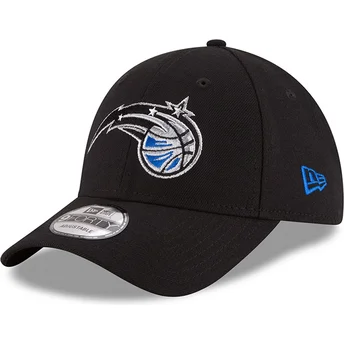Cappellino curvo nero regolabile 9FORTY The League di Orlando Magic NBA di New Era