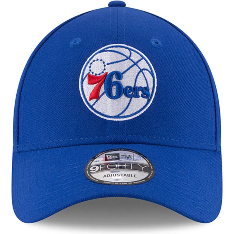 justerbar-bla-kurvet-kasket-9forty-the-league-fra-philadelphia-76ers-nba-fra-new-era