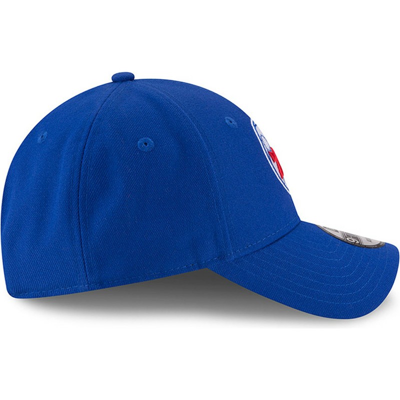 new-era-curved-brim-9forty-the-league-philadelphia-76ers-nba-adjustable-cap-blau