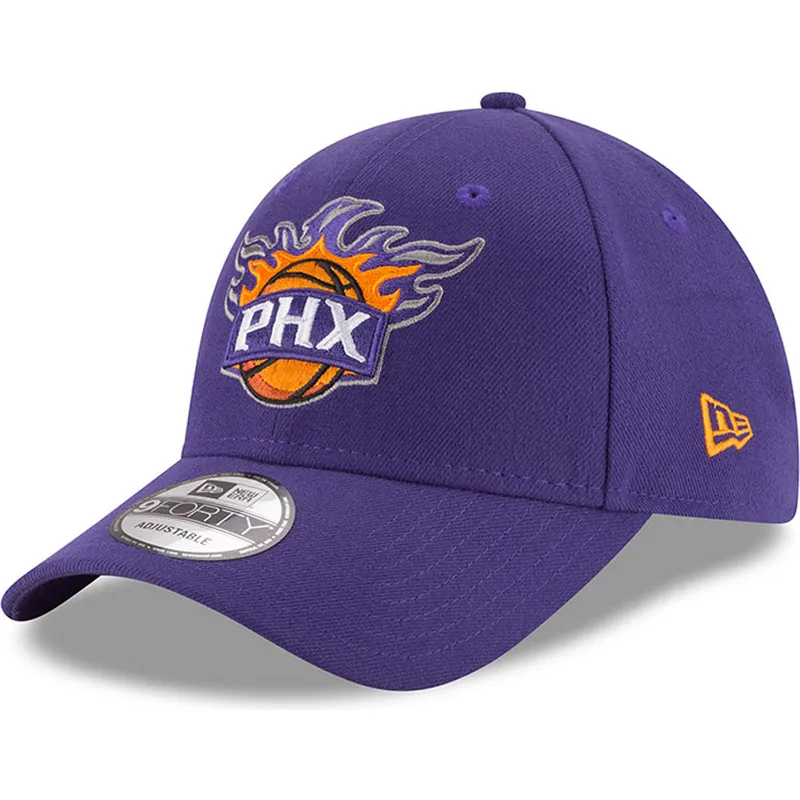 mutzen-gebogen-violett-verstellbares-band-9forty-the-league-der-phoenix-suns-nba-von-new-era mutzen-gebogen-violett-verstellbares-band-9forty-the-league-der-phoenix-suns-nba-von-new-era