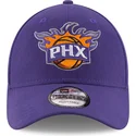 mutzen-gebogen-violett-verstellbares-band-9forty-the-league-der-phoenix-suns-nba-von-new-era