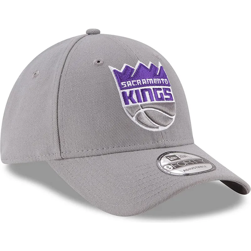 mutzen-gebogen-grau-verstellbares-band-9forty-the-league-der-sacramento-kings-nba-von-new-era