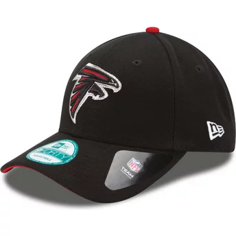 New Era Curved Brim 9FORTY The League Atlanta Falcons NFL Adjustable Cap schwarz