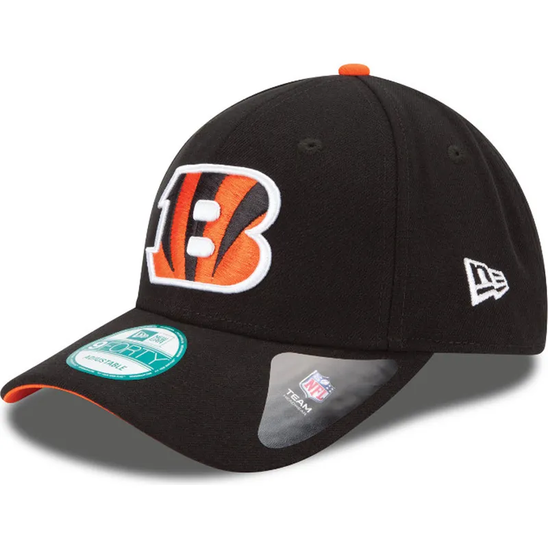 cappelli-curva-nero-cinghia-regolabile-9forty-the-league-dei-cincinnati-bengals-nfl-di-new-era