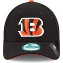 cappellino-curvo-nero-regolabile-9forty-the-league-dei-cincinnati-bengals-nfl-di-new-era