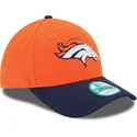 wyginieta-czapka-pomaranczowa-i-ciemnoniebieska-z-regulacja-9forty-the-league-denver-broncos-nfl-new-era