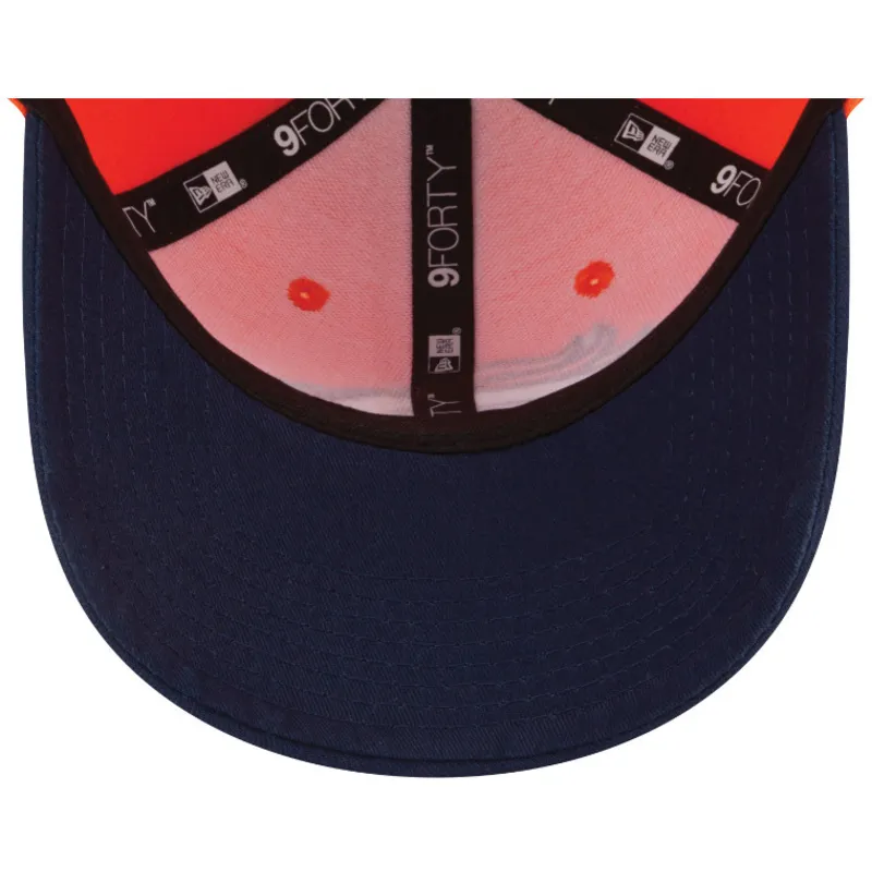 justerbar-orange-og-marinebla-buet-kasket-9forty-the-league-fra-denver-broncos-nfl-fra-new-era