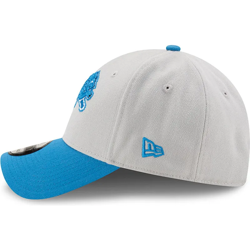 cappelli-curva-grigio-cinghia-regolabile-9forty-the-league-dei-detroit-lions-nfl-di-new-era