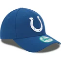 casquette-courbee-bleue-ajustable-9forty-the-league-indianapolis-colts-nfl-new-era