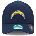 cappelli-curva-blu-marino-cinghia-regolabile-9forty-the-league-dei-los-angeles-chargers-nfl-di-new-era