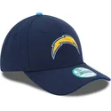 cappellino-curvo-blu-navy-regolabile-9forty-the-league-dei-los-angeles-chargers-nfl-di-new-era