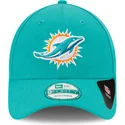 cappello-curvo-blu-regolabile-9forty-team-dei-miami-dolphins-nfl-di-new-era