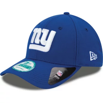 cappellino-visiera-curva-blu-regolabile-9forty-the-league-di-new-york-giants-nfl-di-new-era