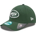 9forty-the-league-verstellbare-grune-kappe-der-new-york-jets-nfl-von-new-era
