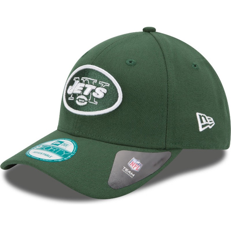 Cappellino visiera curva verde regolabile 9FORTY The League di New York  Jets NFL di New Era: Caphunters.ch