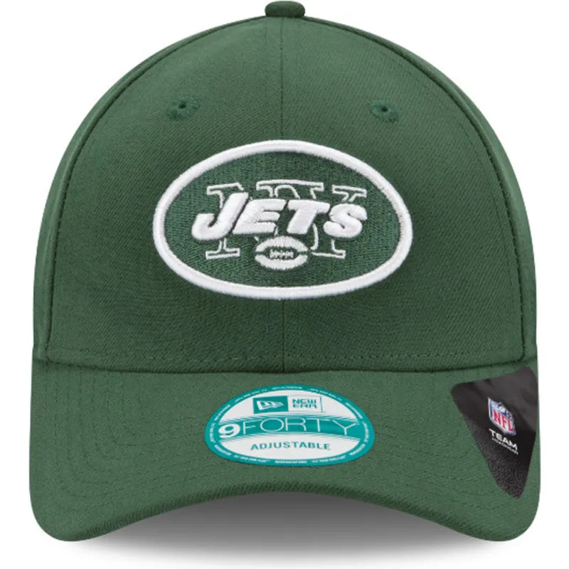 cappelli-curva-verde-cinghia-regolabile-9forty-the-league-dei-new-york-jets-nfl-di-new-era