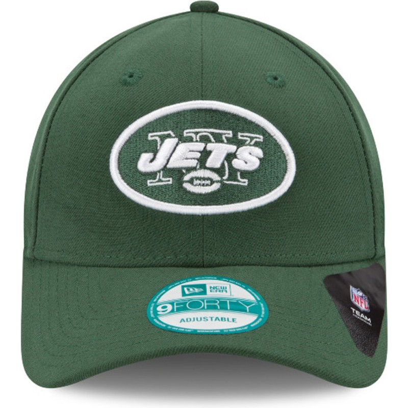 new-era-curved-brim-9forty-the-league-new-york-jets-nfl-adjustable-cap-grun