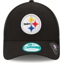 casquette-courbee-noire-ajustable-9forty-the-league-pittsburgh-steelers-nfl-new-era