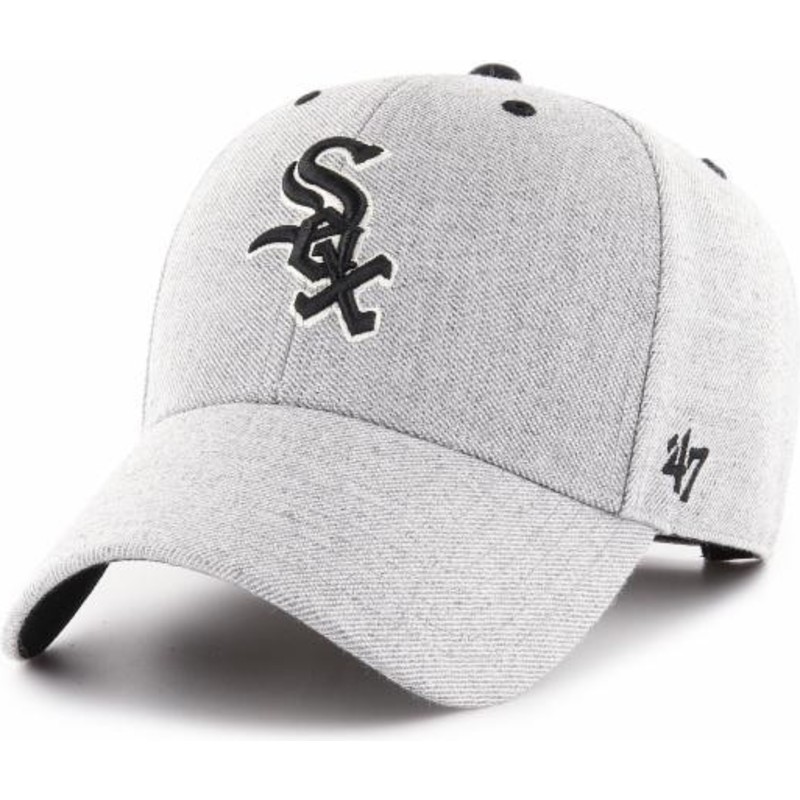 47-brand-curved-brim-chicago-white-sox-mlb-mvp-storm-cloud-adjustable-cap-grau