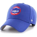 cappelli-curva-blu-cinghia-regolabile-clasico-dei-chicago-cubs-mlb-di-47-brand