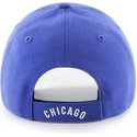 47-brand-curved-brim-classic-logo-chicago-cubs-mlb-mvp-cooperstown-adjustable-cap-blau