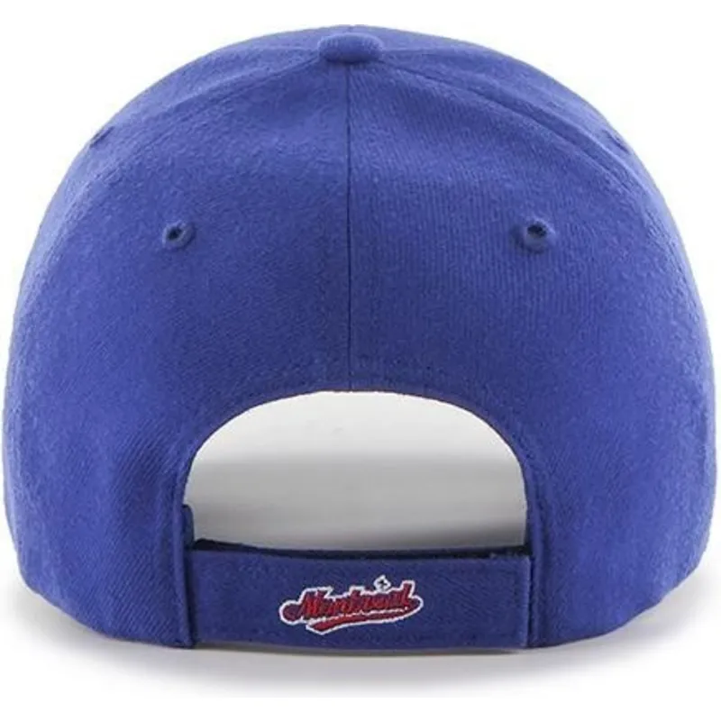cappelli-curva-blu-cinghia-regolabile-clasico-dei-montreal-expos-mlb-di-47-brand cappelli-curva-blu-cinghia-regolabile-clasico-dei-montreal-expos-mlb-di-47-brand