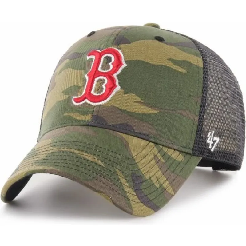 cappelli-curva-mimetizzazione-snapback-dei-boston-red-sox-mlb-di-47-brand