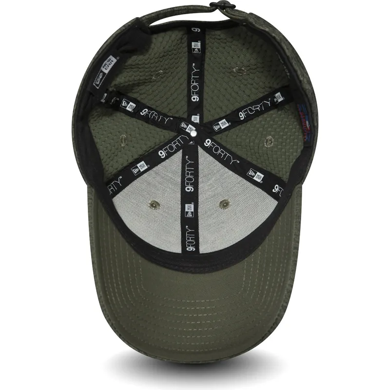cappelli-curva-verde-cinghia-regolabile-9forty-dry-switch-jersey-dei-new-york-yankees-mlb-di-new-era