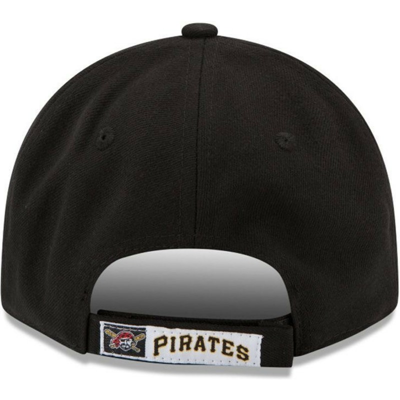 new-era-curved-brim-9forty-the-league-pittsburgh-pirates-mlb-adjustable-cap-schwarz