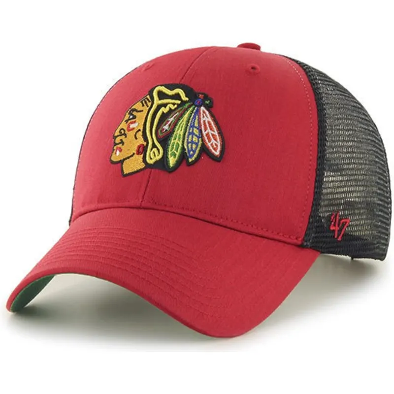 mutzen-gebogen-rot-snapback-der-chicago-blackhawks-nhl-von-47-brand mutzen-gebogen-rot-snapback-der-chicago-blackhawks-nhl-von-47-brand
