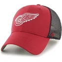 rote-trucker-kappe-mit-schwarzem-netz-von-detroit-red-wings-nhl-mvp-branson-von-47-brand