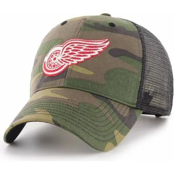 47 Brand Detroit Red Wings NHL MVP Branson Trucker Cap camo