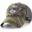 cappellino-trucker-mimetico-con-logo-vintage-los-angeles-kings-nhl-mvp-branson-di-47-brand