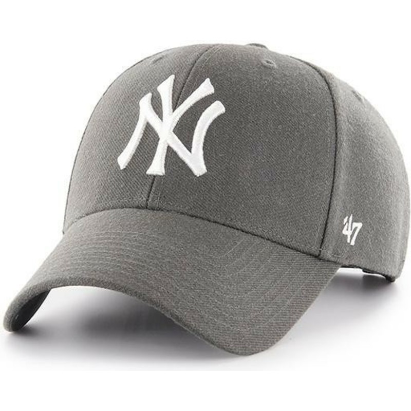 47-brand-curved-brim-new-york-yankees-mlb-mvp-stone-adjustable-cap