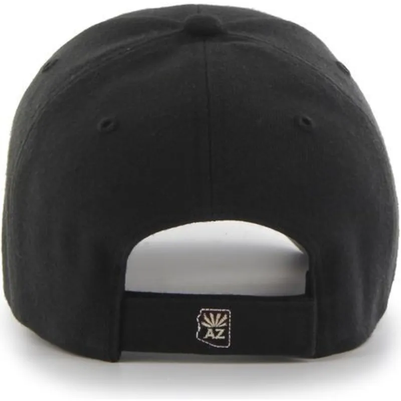 cappelli-curva-nero-cinghia-regolabile-dei-arizona-coyotes-nhl-di-47-brand
